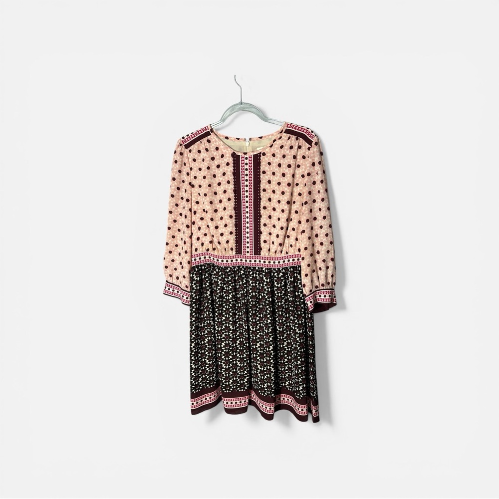 Kate Spade Floral Tile Mini Dress H255 Pippa Middleton Sz 12